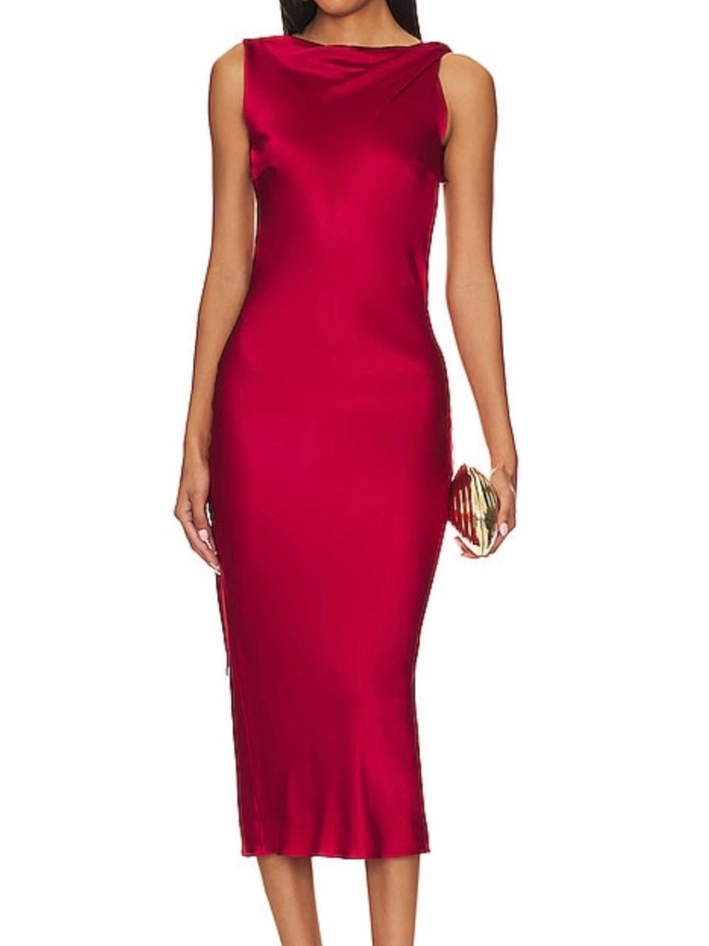 Revolve The Bar Chianti Silk Maxi Dress Size 2 Fits XS Wedding Guest Dress